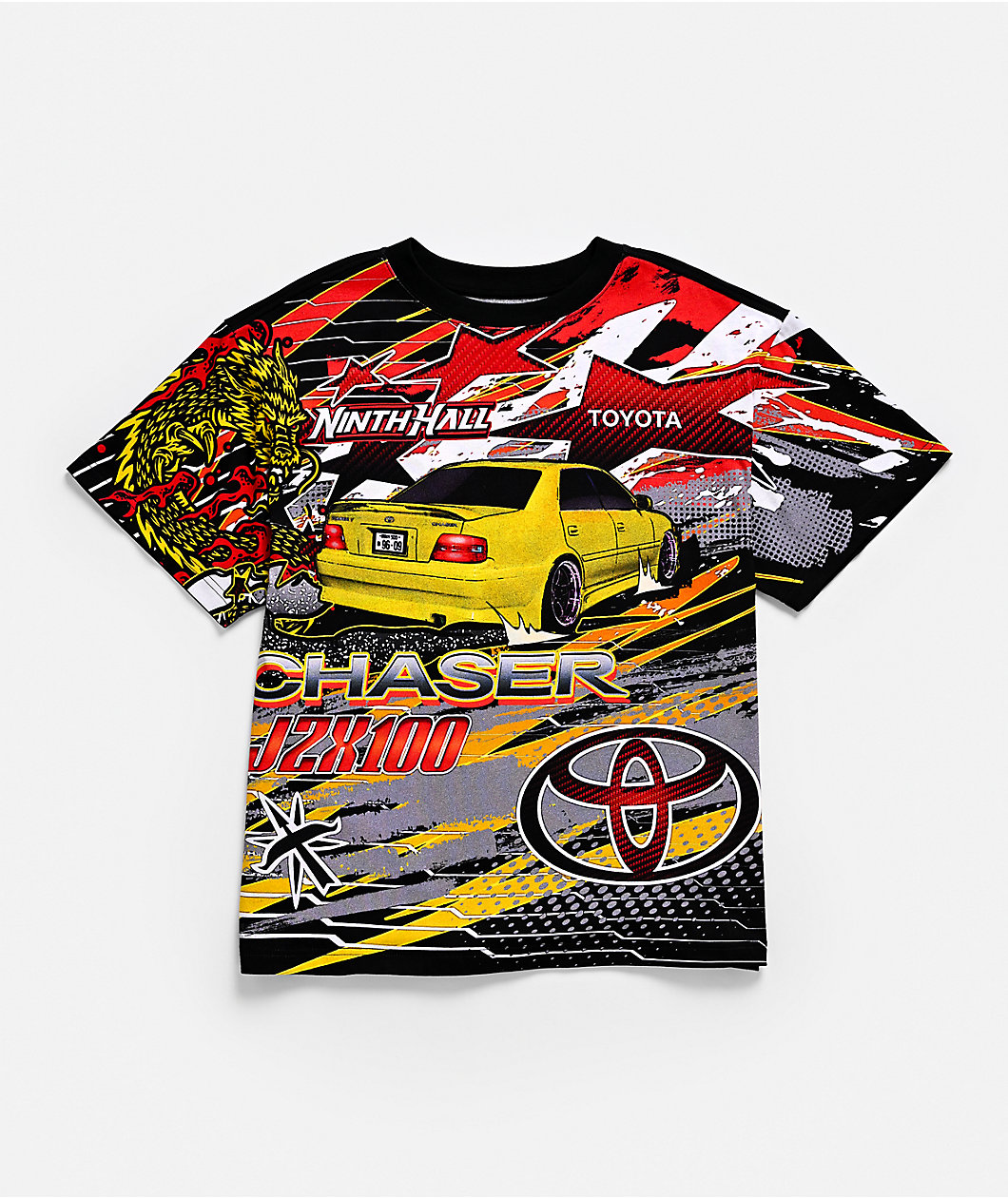 Toyota x Ninth Hall Chase The Stars Black T-Shirt