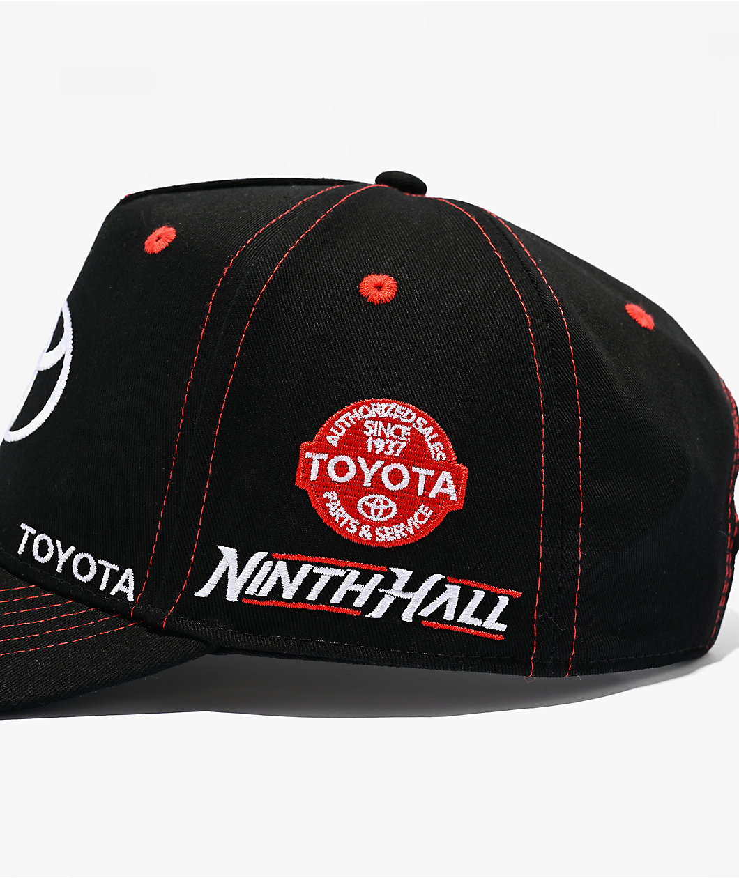 Toyota x Ninth Hall Core Black Snapback Hat