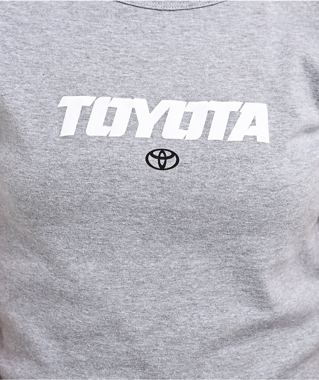 Toyota x Ninth Hall The Thrill Grey Crop T-Shirt
