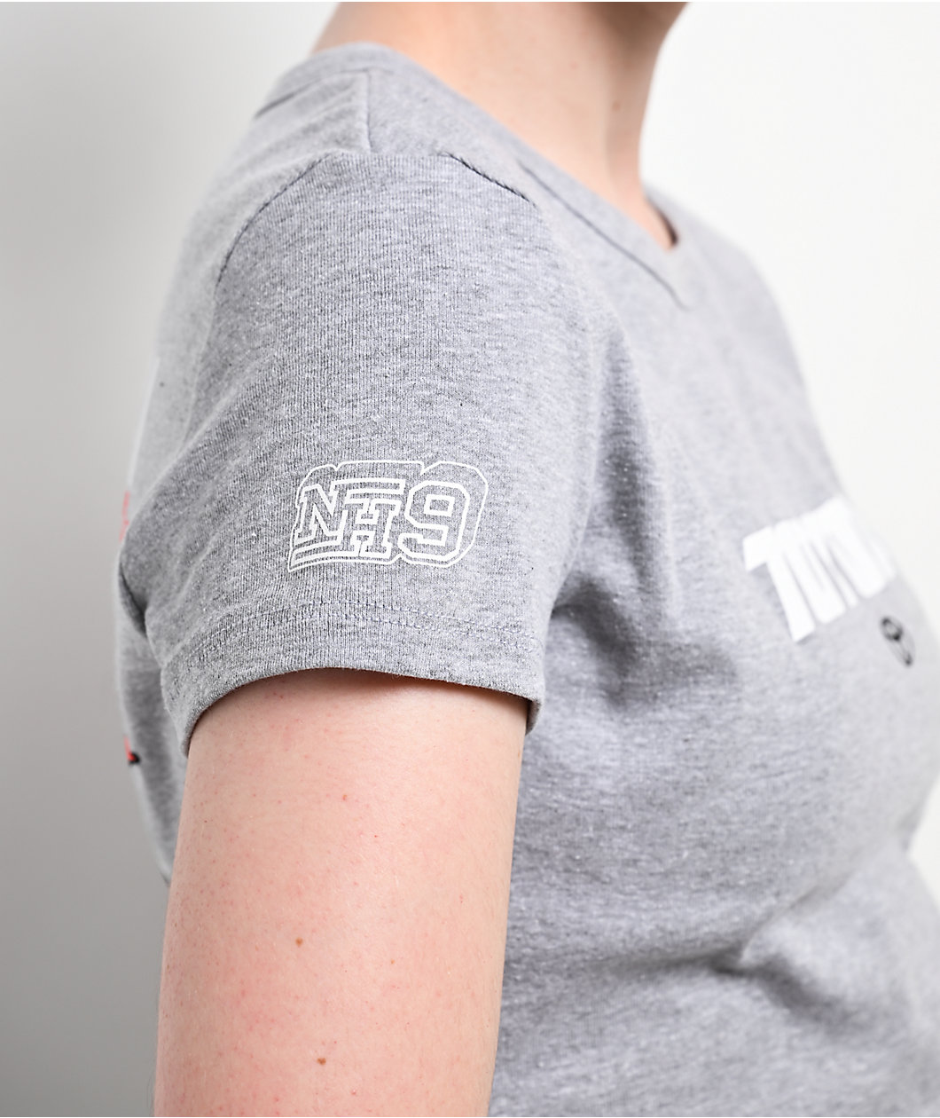 Toyota x Ninth Hall The Thrill Grey Crop T-Shirt