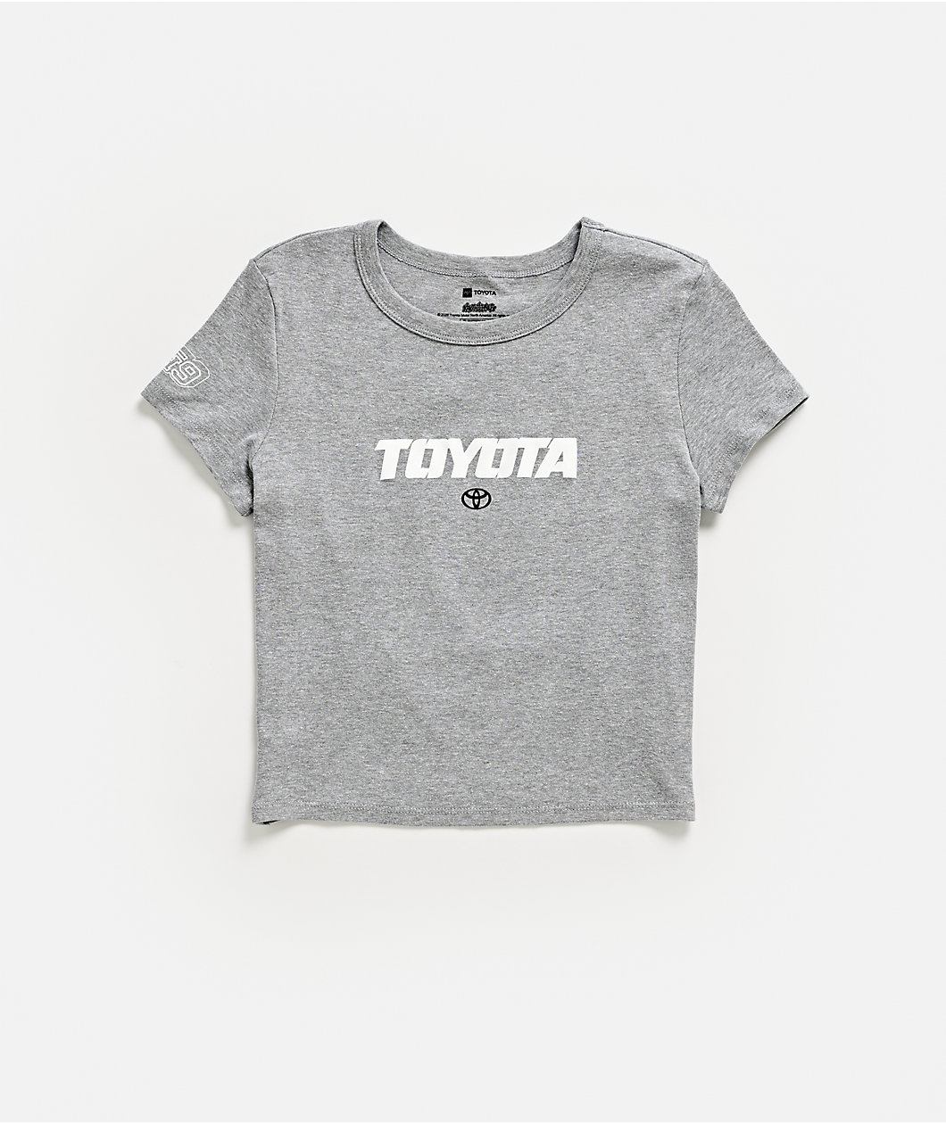 Toyota x Ninth Hall The Thrill Grey Crop T-Shirt