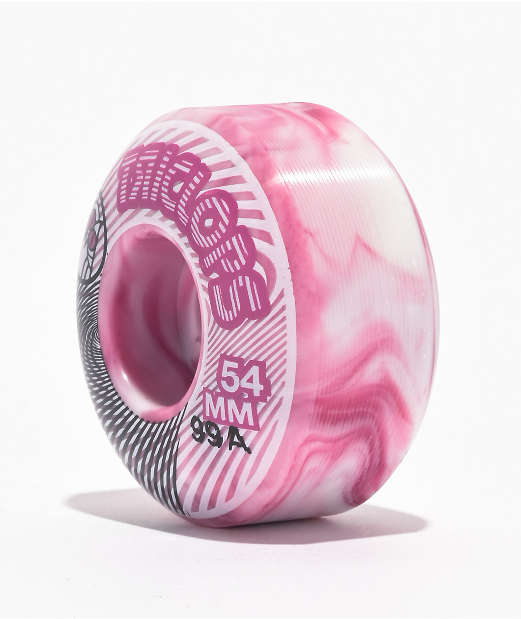 Triclops Stratus 54mm 95a Pink Marble Skateboard Wheels