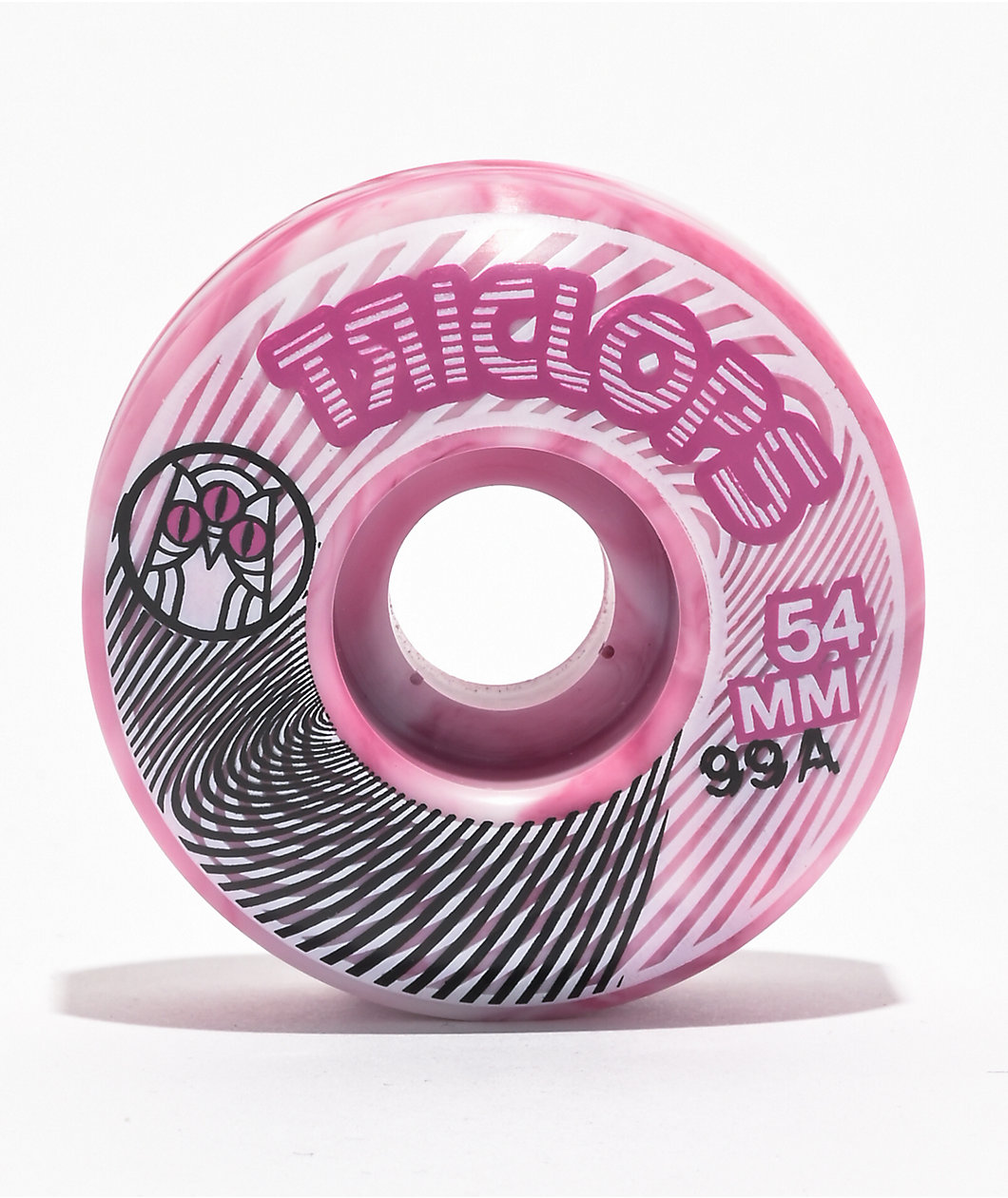 Triclops Stratus 54mm 95a Pink Marble Skateboard Wheels