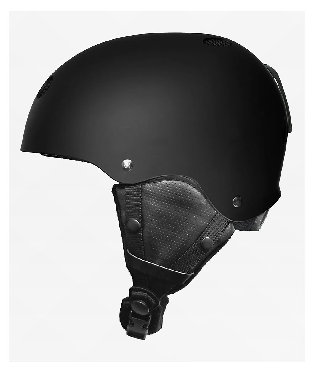 Triple Eight Halo Standard Black Snowboard Helmet