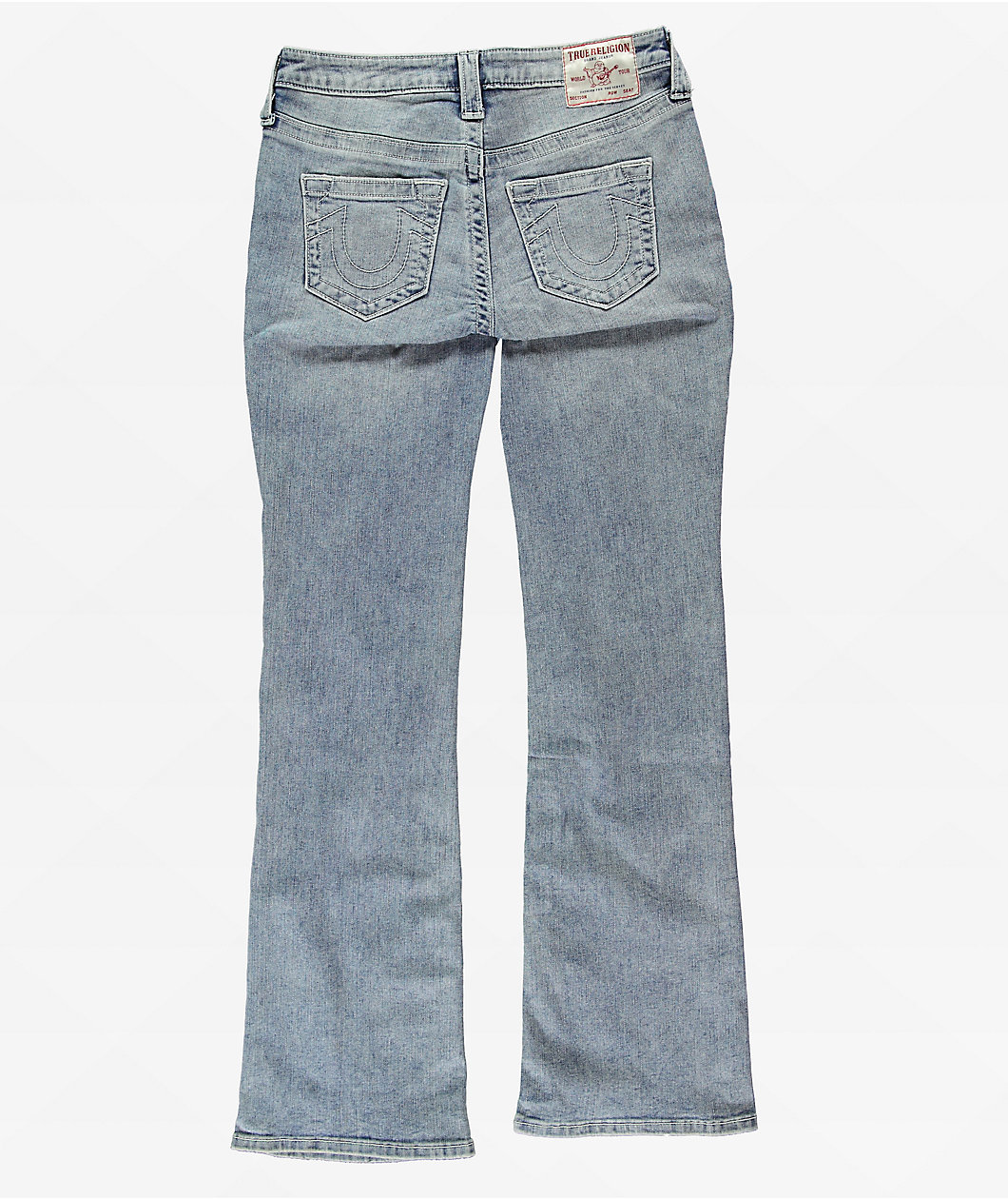 True Religion Becca Peak Spot Mid Rise Bootcut Jeans