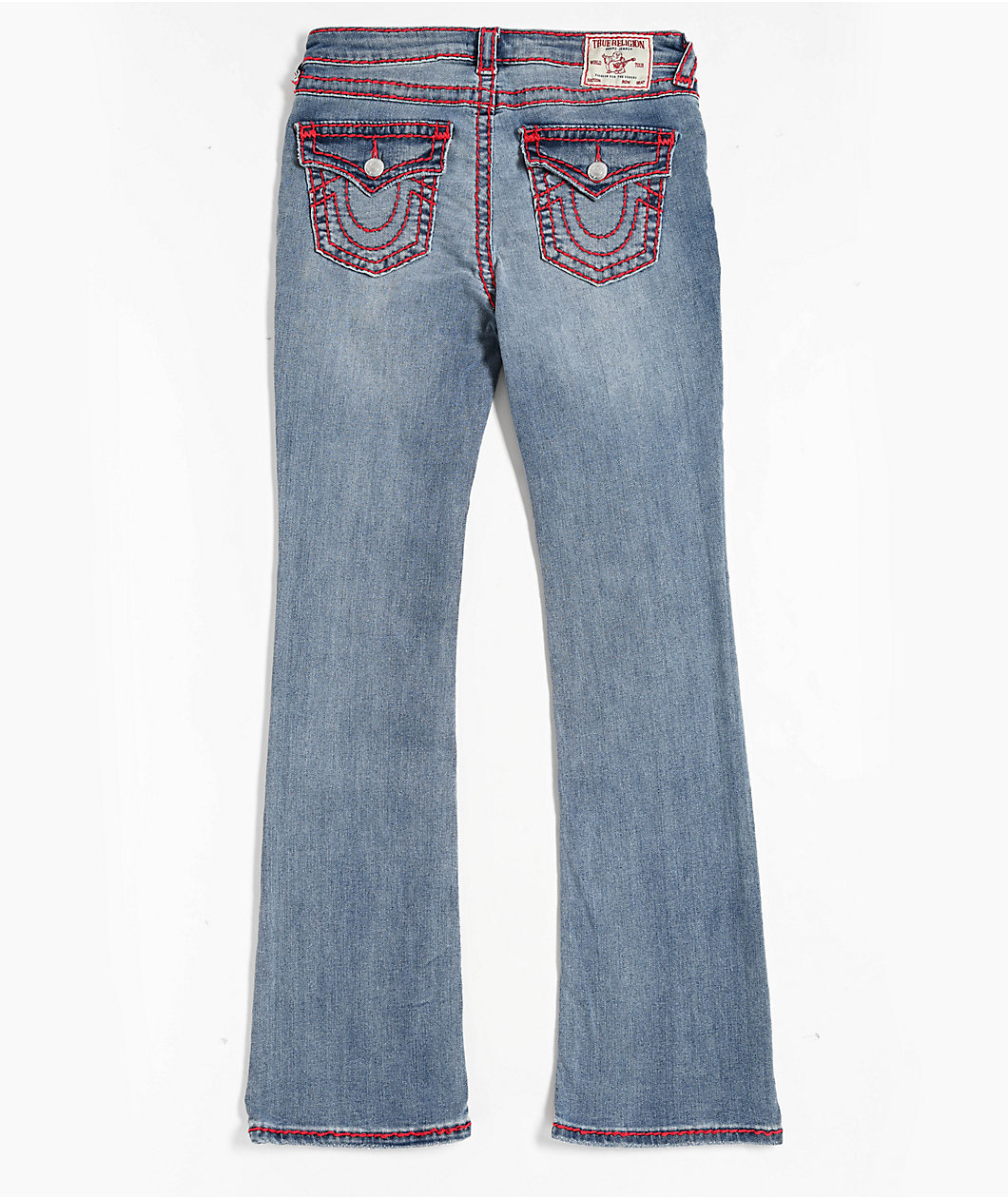 True Religion Becca Super T Blue Wash Bootcut Jeans
