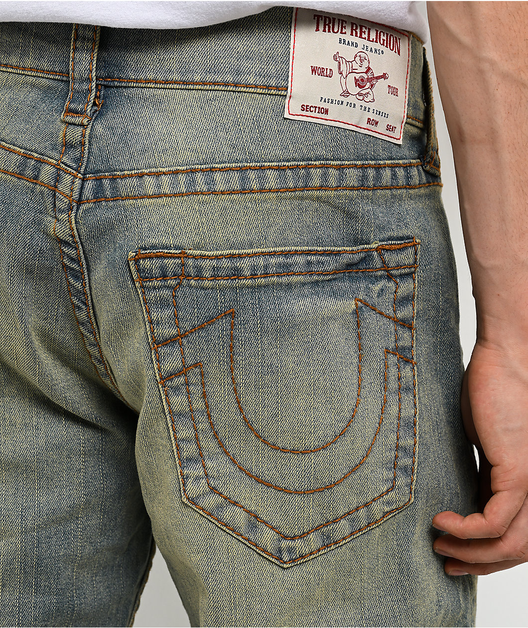 True Religion Billy Big T Blue Wash Bootcut Jeans