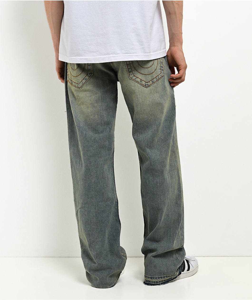 True Religion Billy Big T Blue Wash Bootcut Jeans