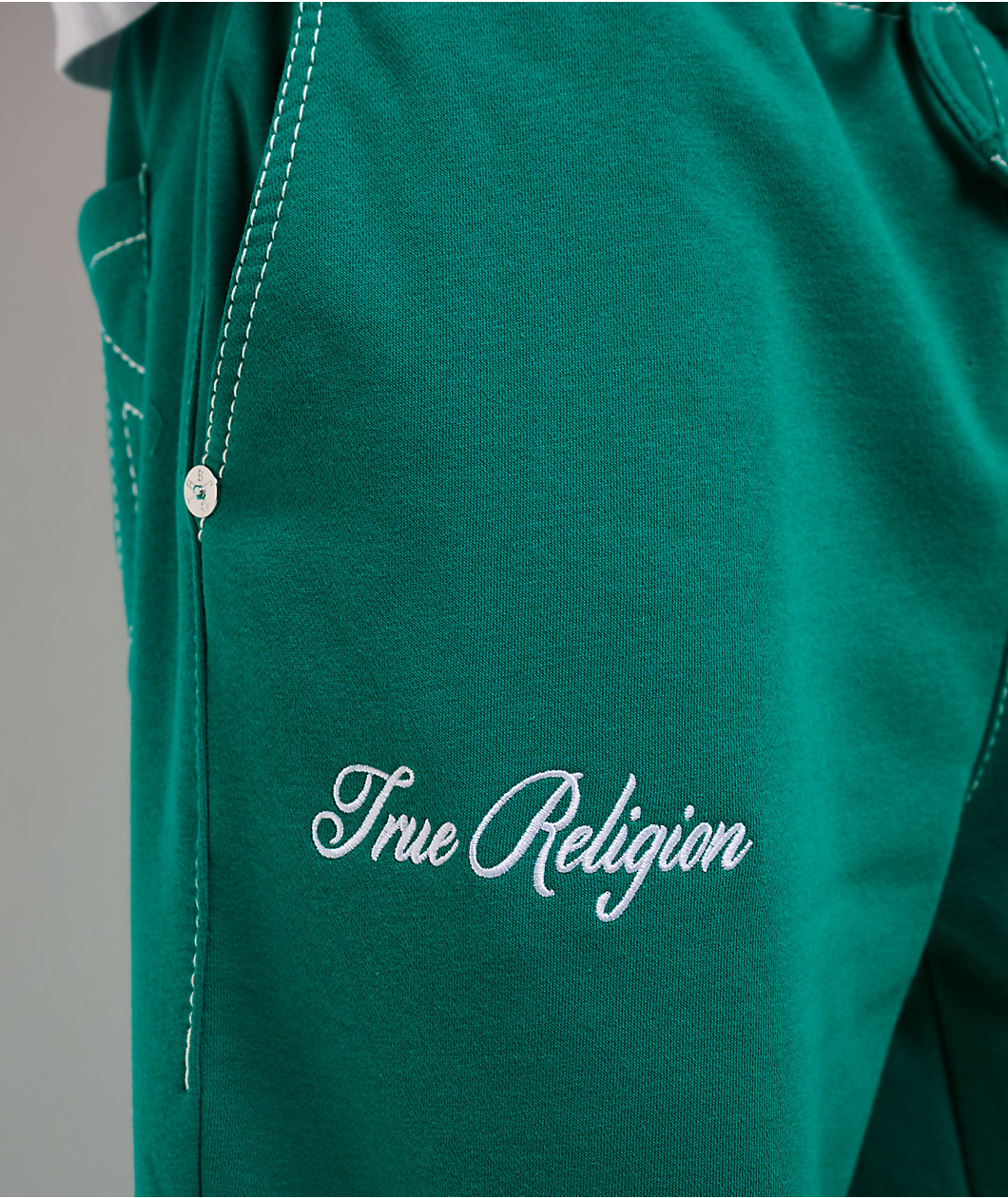 True Religion Crest Big T Oak Leaf Sweatpants