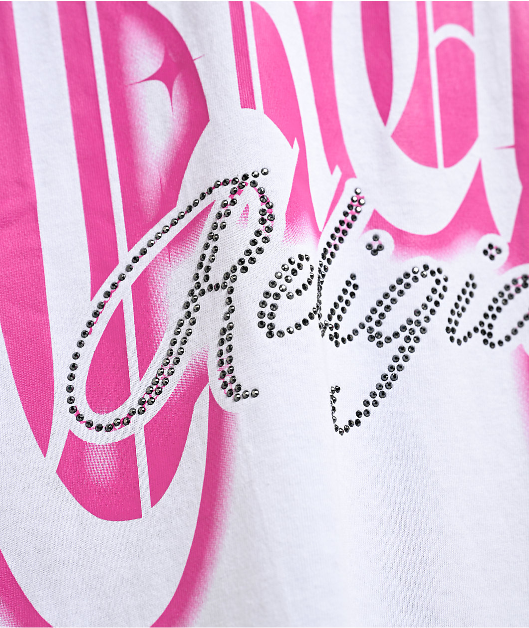 True Religion Crystal Logo White T-Shirt