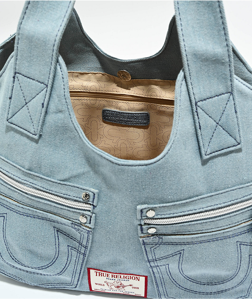 True Religion Denim Satchel Bag