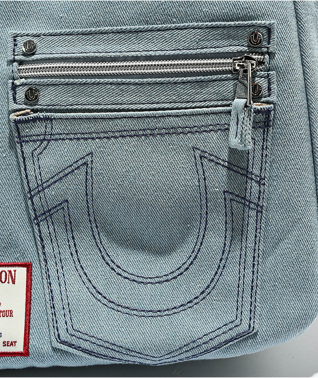 True Religion Denim Satchel Bag