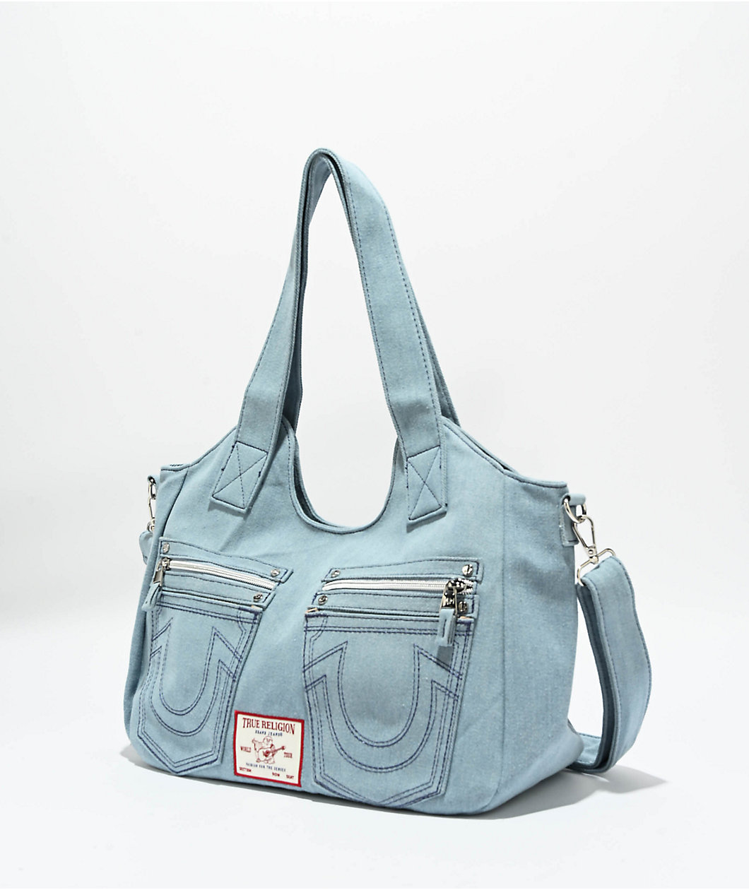 True Religion Denim Satchel Bag