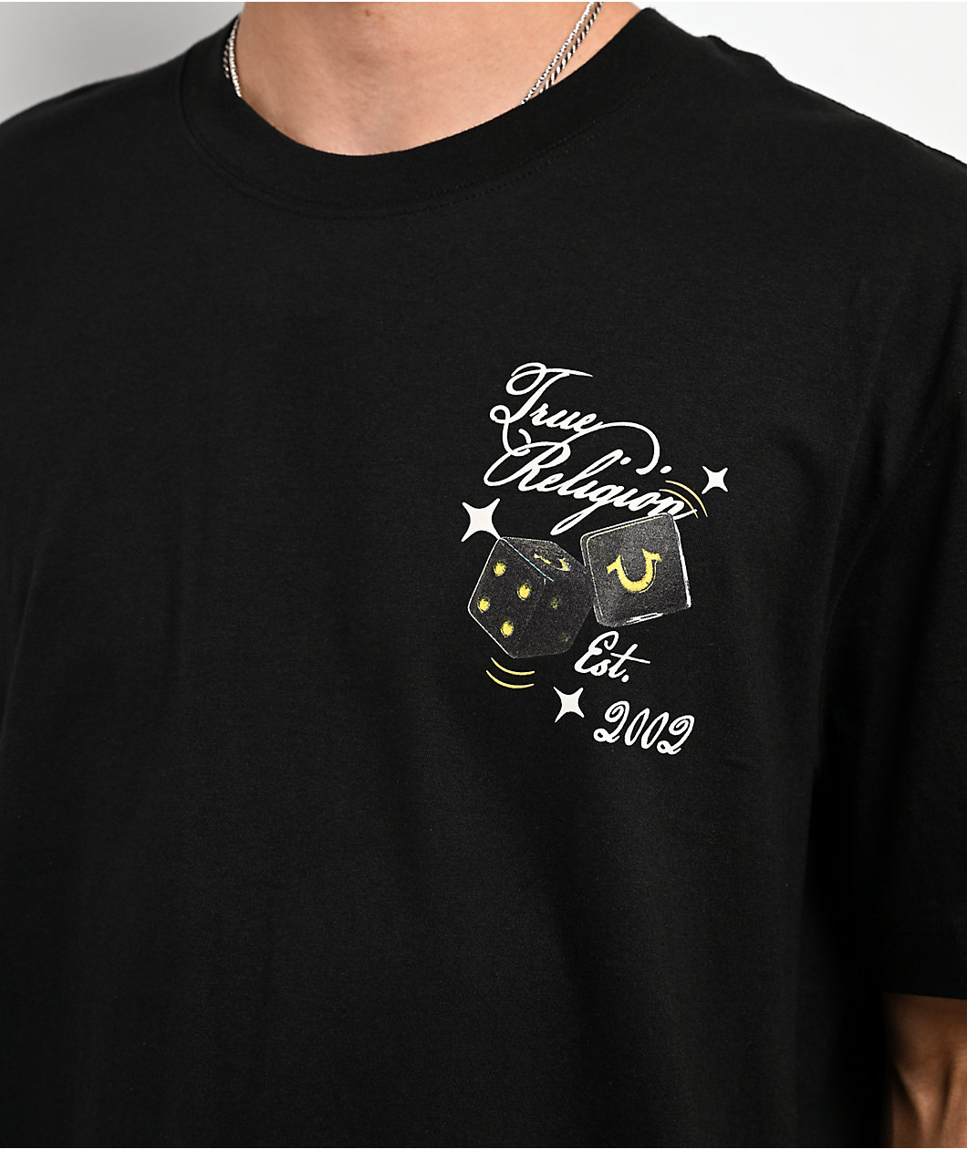 True Religion Dice Black T-Shirt