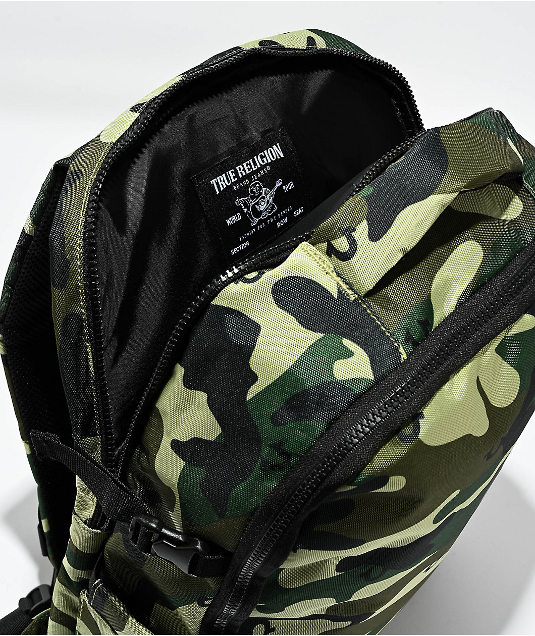 True Religion Dome Camo Backpack