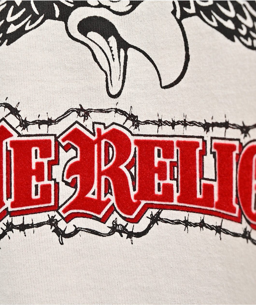 True Religion Eagle Nest Natural T-Shirt