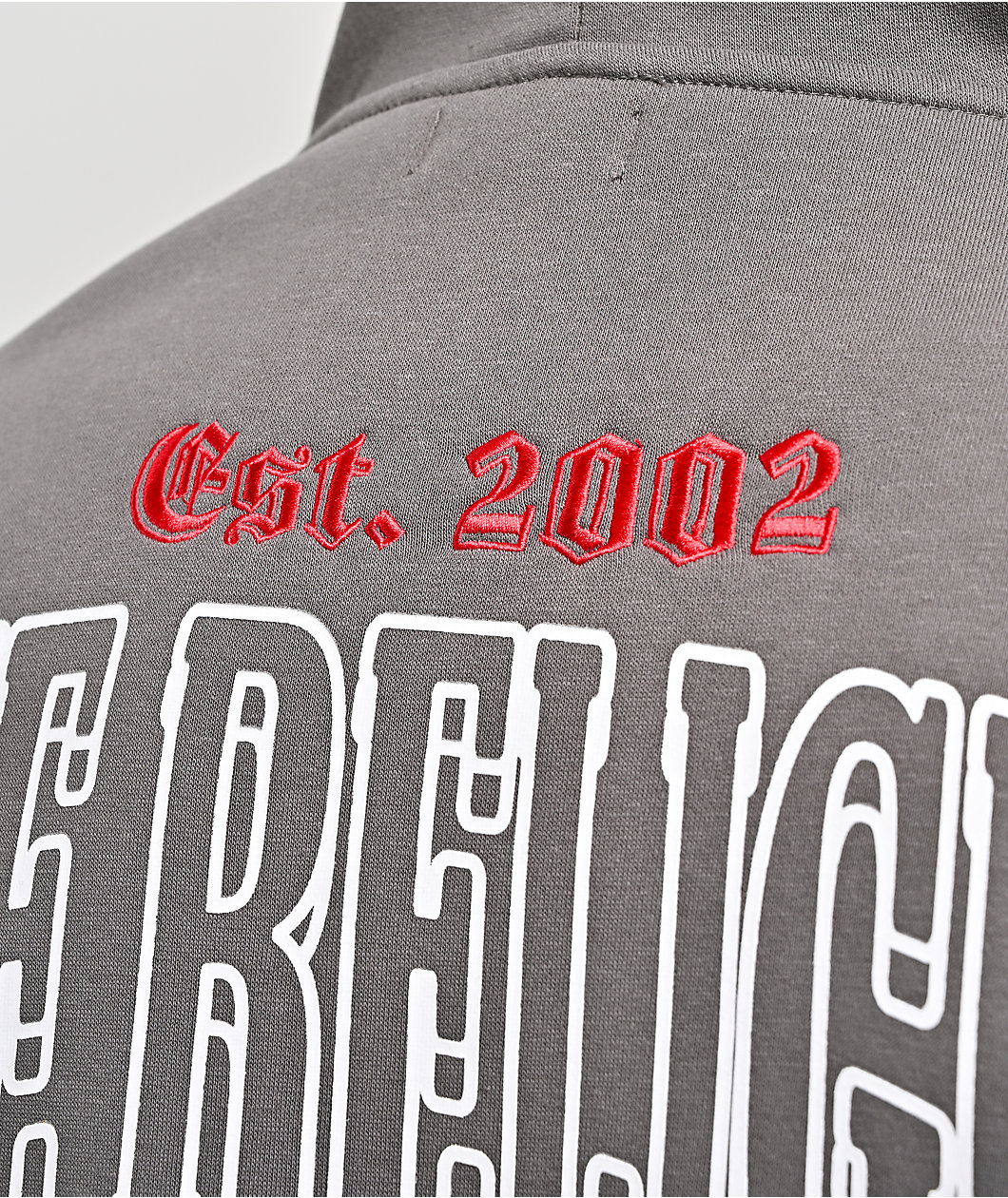 True Religion Groovy Buddha Grey Zip Hoodie