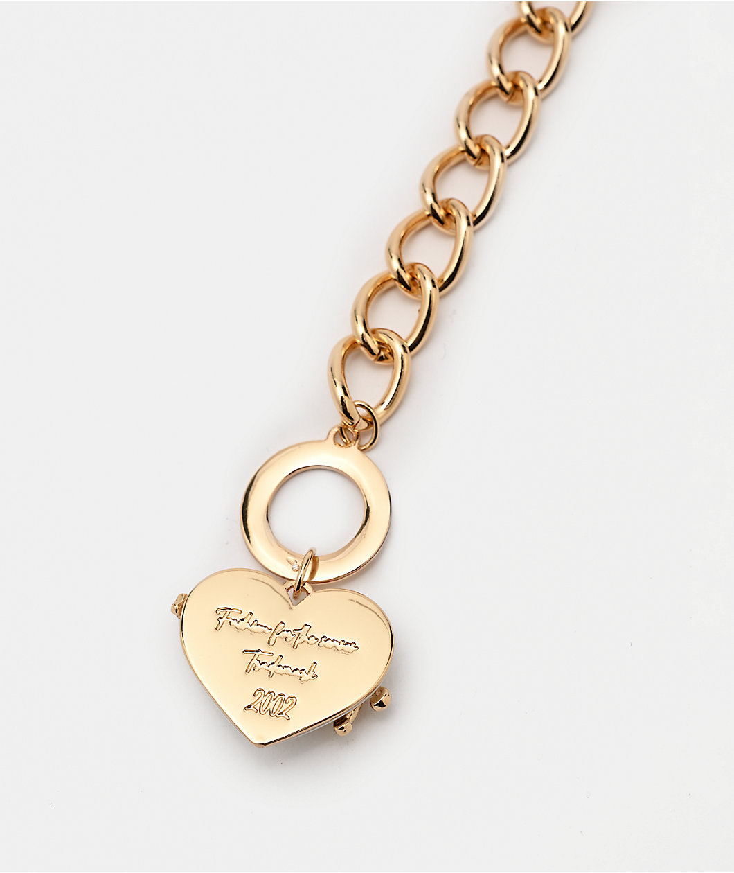 True Religion Heart Toggle Bracelet