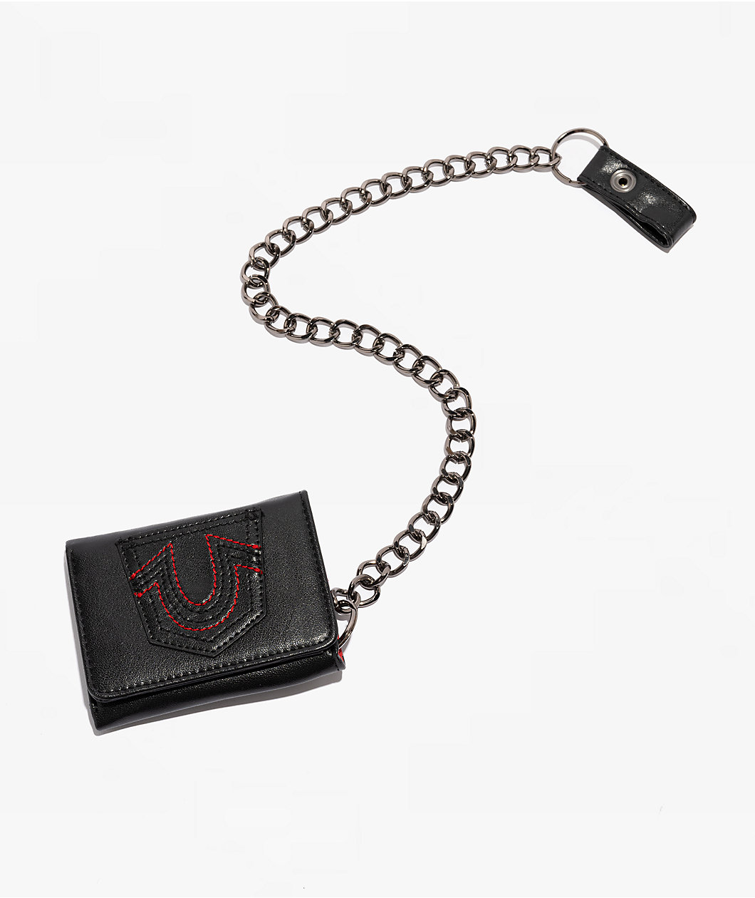 True Religion Kessler Black Chain Wallet