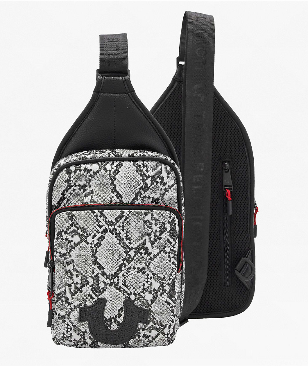 True Religion Python Crossbody Bag