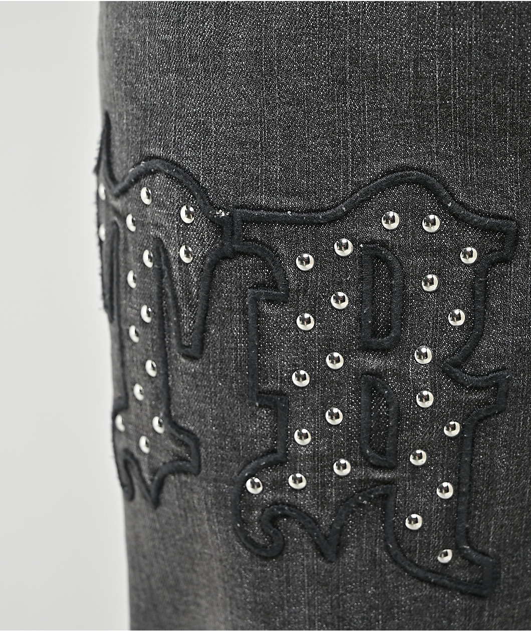 True Religion Ricky Flap Driftwood Dark Grey Wash Straight Leg Jeans