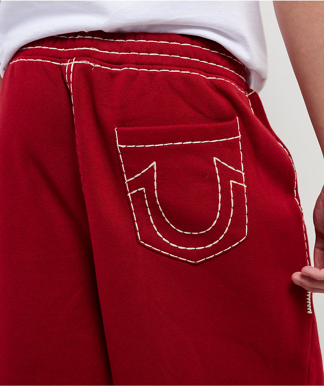 True Religion Super T Red Sweatpants