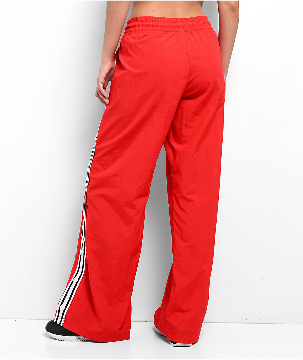 True Religion Tearaway Red Track Pants