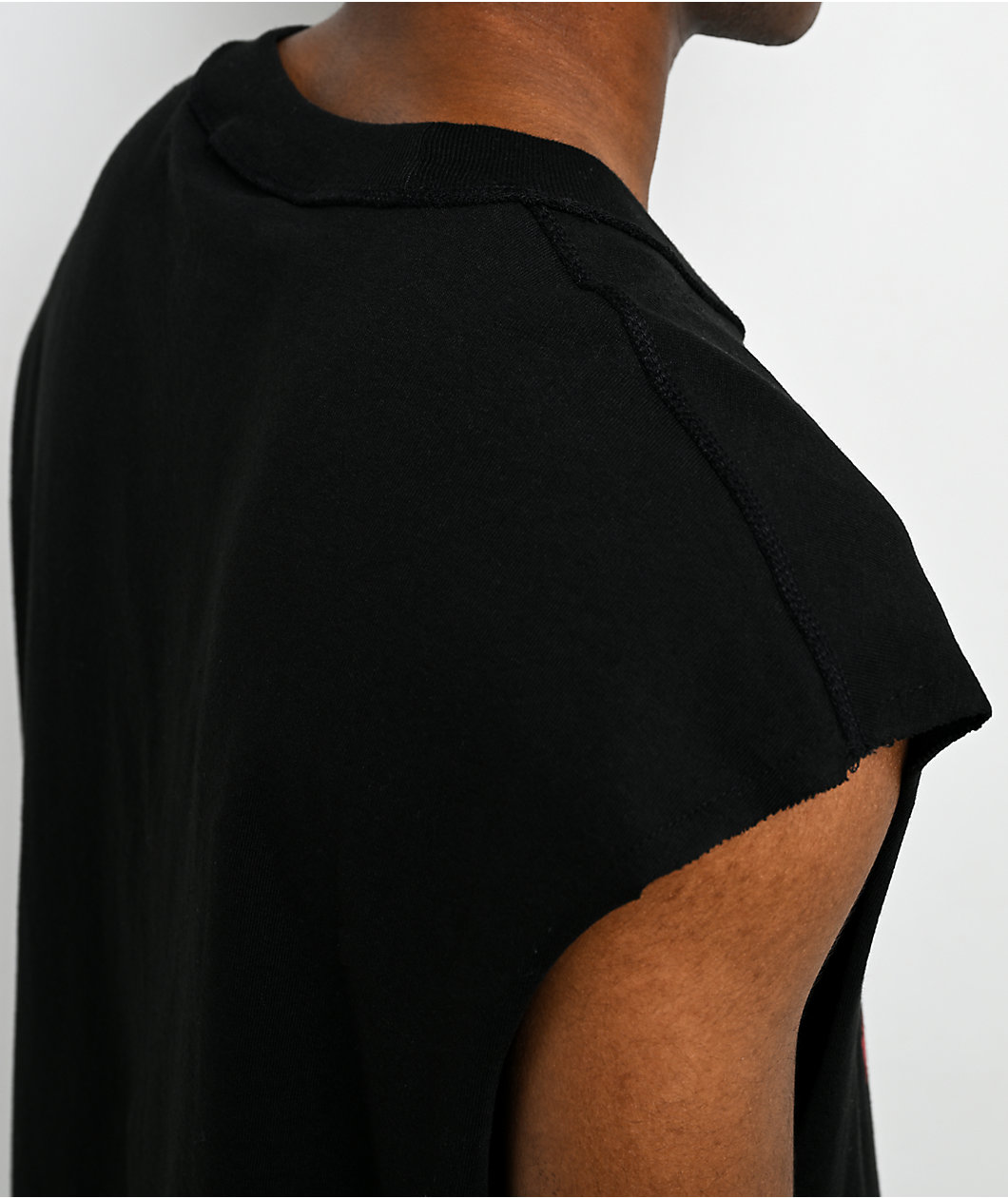 True Religion World Tour Black Tank Top