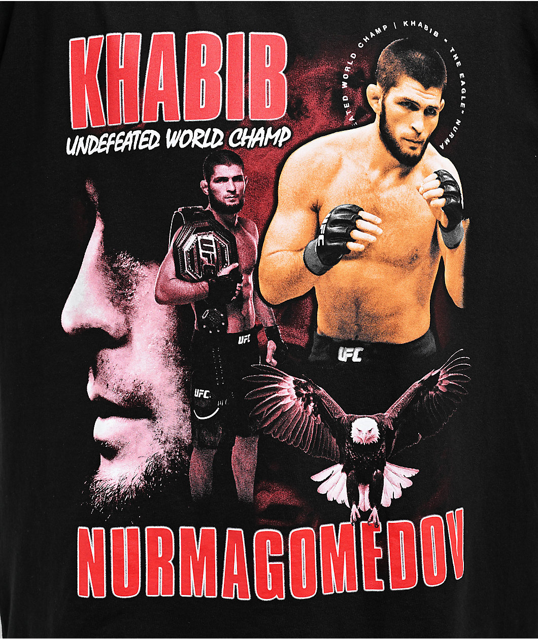 UFC Khabib Black T-Shirt