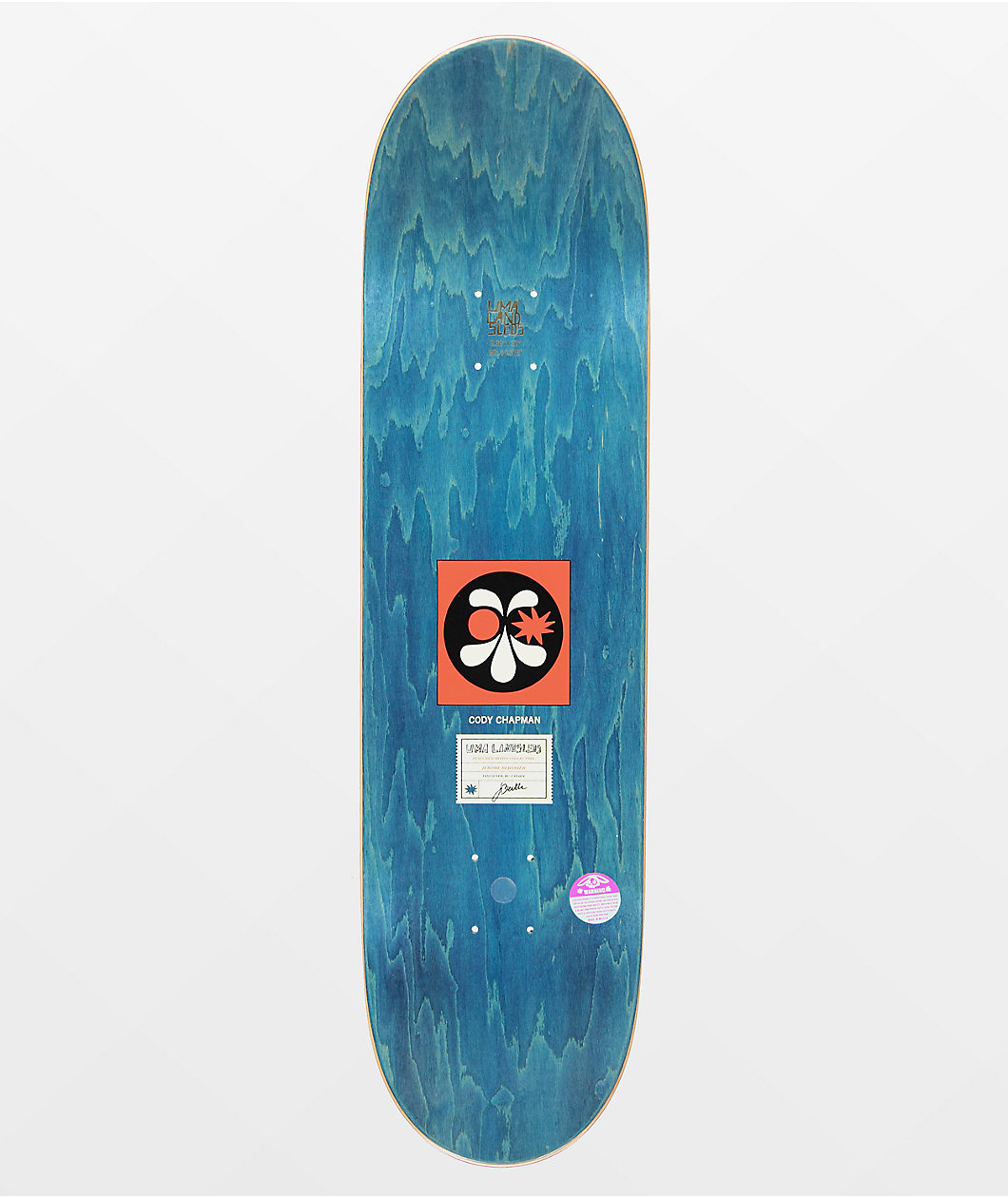 Uma Landsleds Cody Tales 8.38" Skateboard Deck