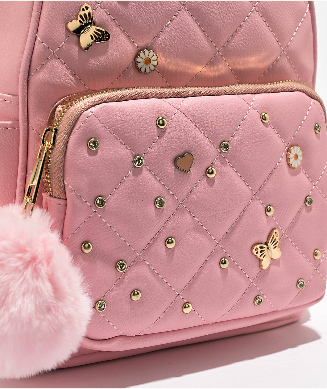 Under1Sky Charm Pink Backpack