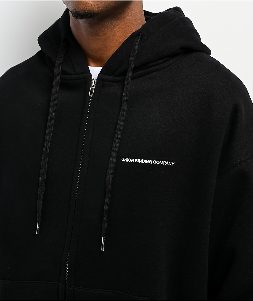 Union 20-YR Black Zip Hoodie