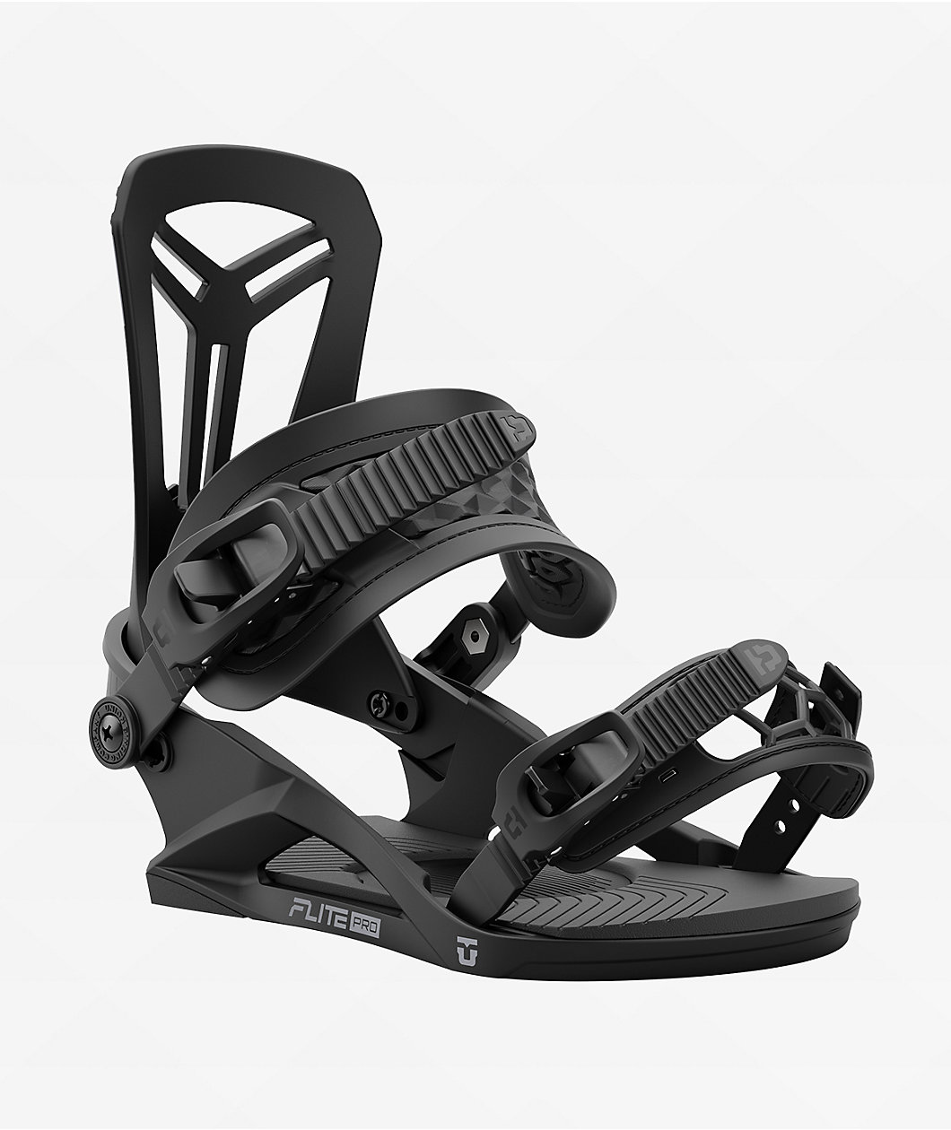 Union Flite Pro Black Snowboard Bindings 2025