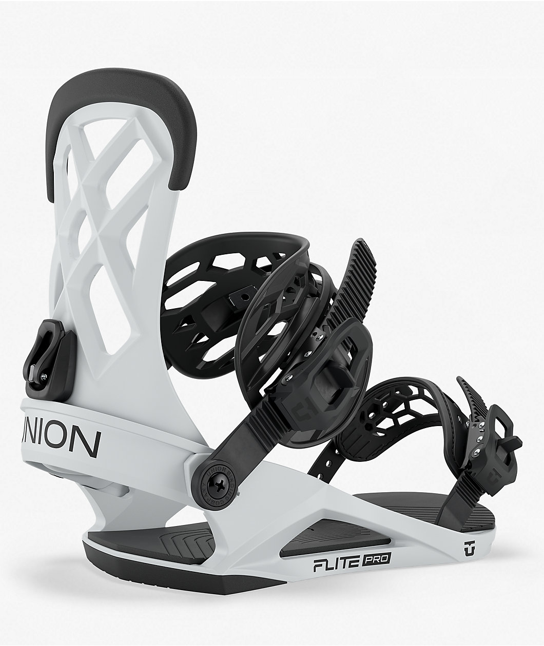 Union Flite Pro Grey Snowboard Bindings 2027