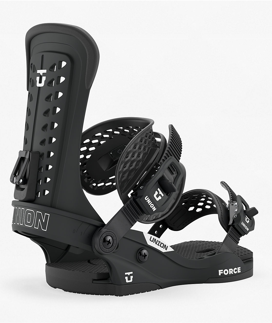 Union Force Classic Black Snowboard Bindings 2027