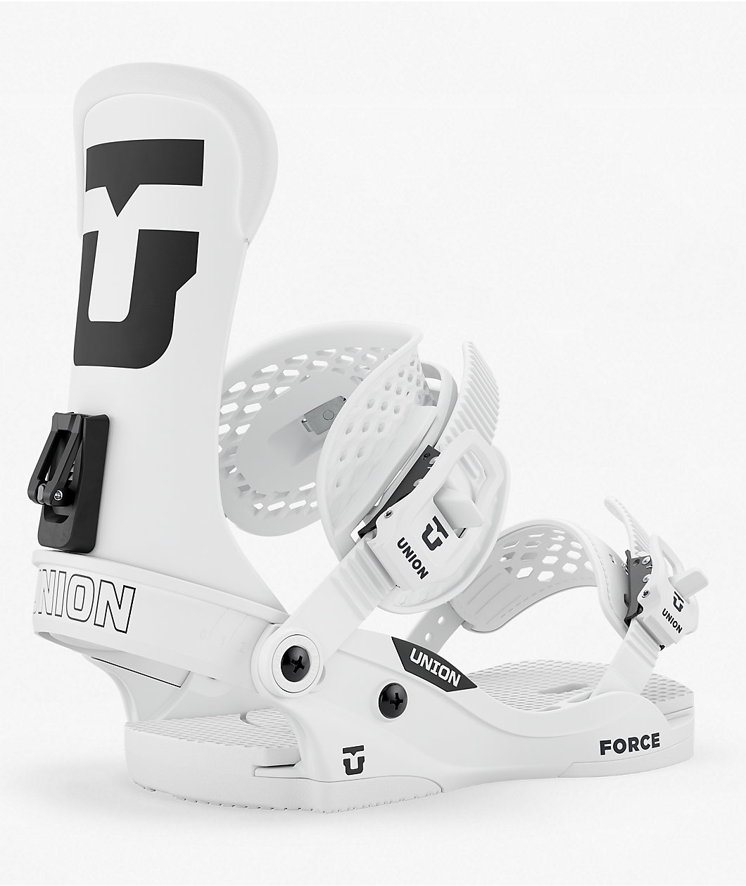 Union Force Classic White Snowboard Bindings 2027