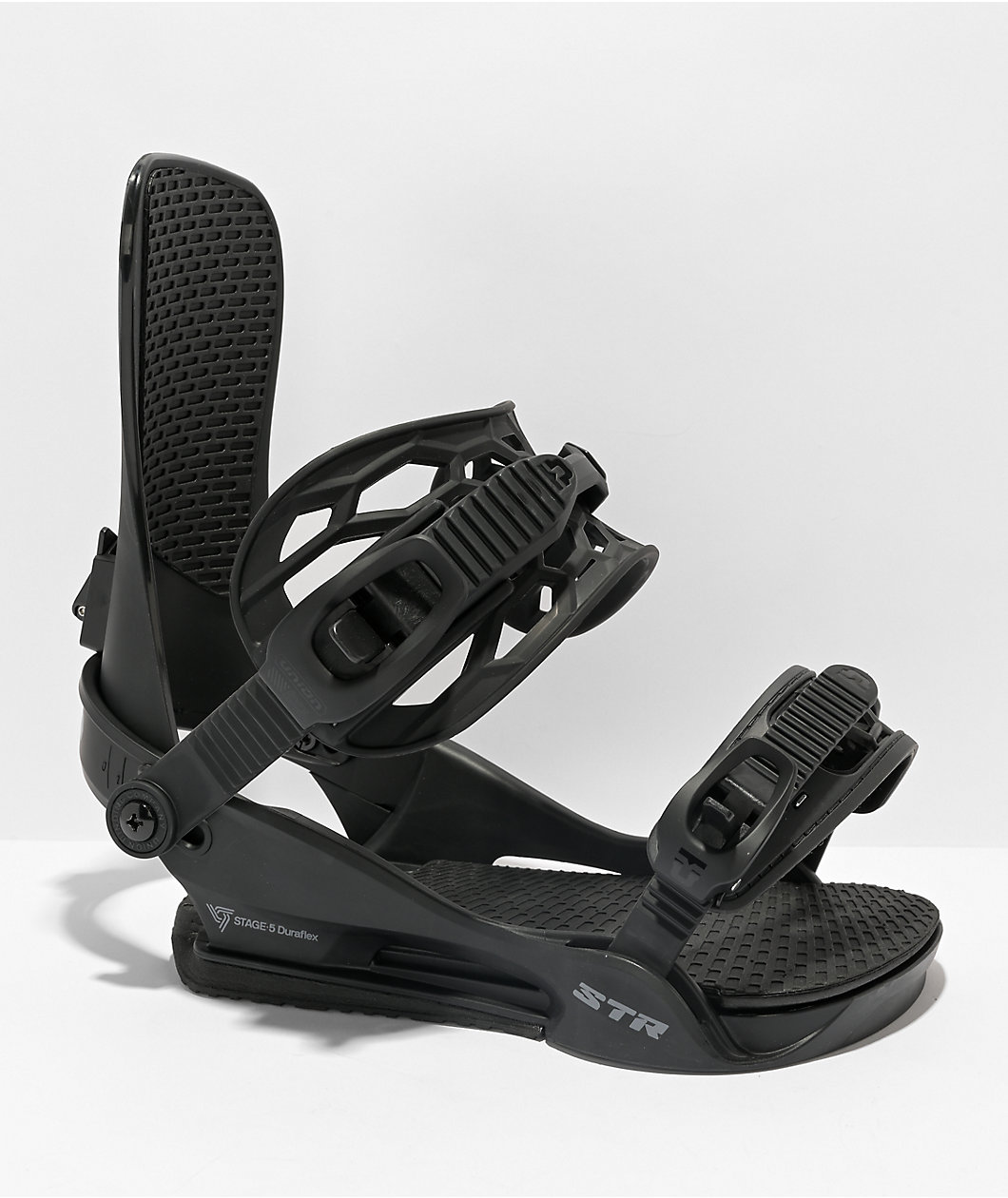 Union STR Black Snowboard Bindings 2023
