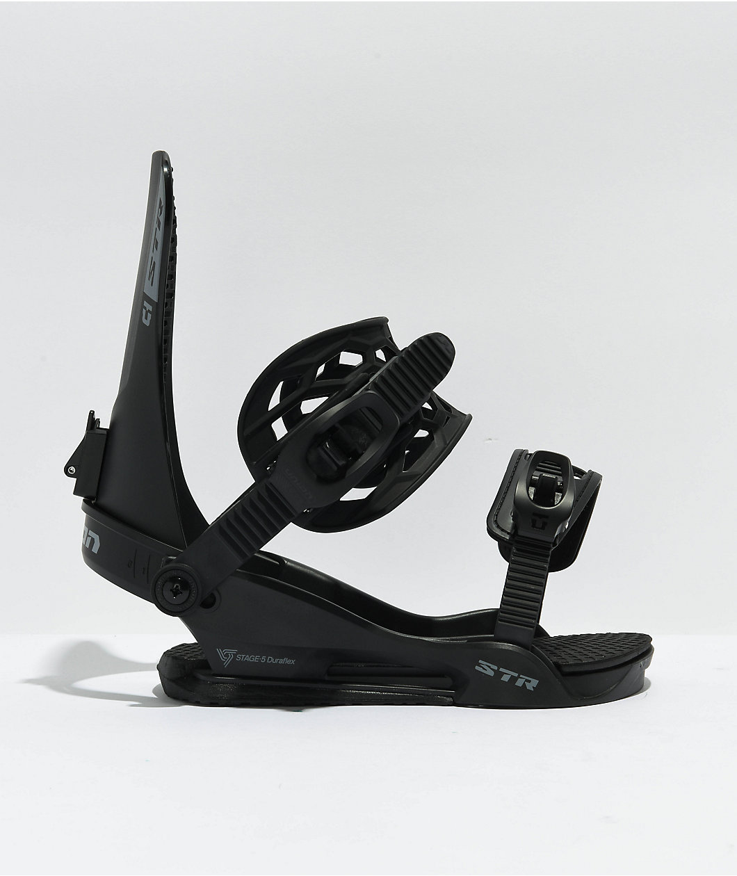 Union STR Black Snowboard Bindings 2024