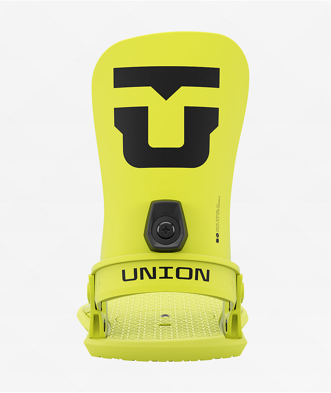 Union Strata Acid Green Snowboard Bindings 2025