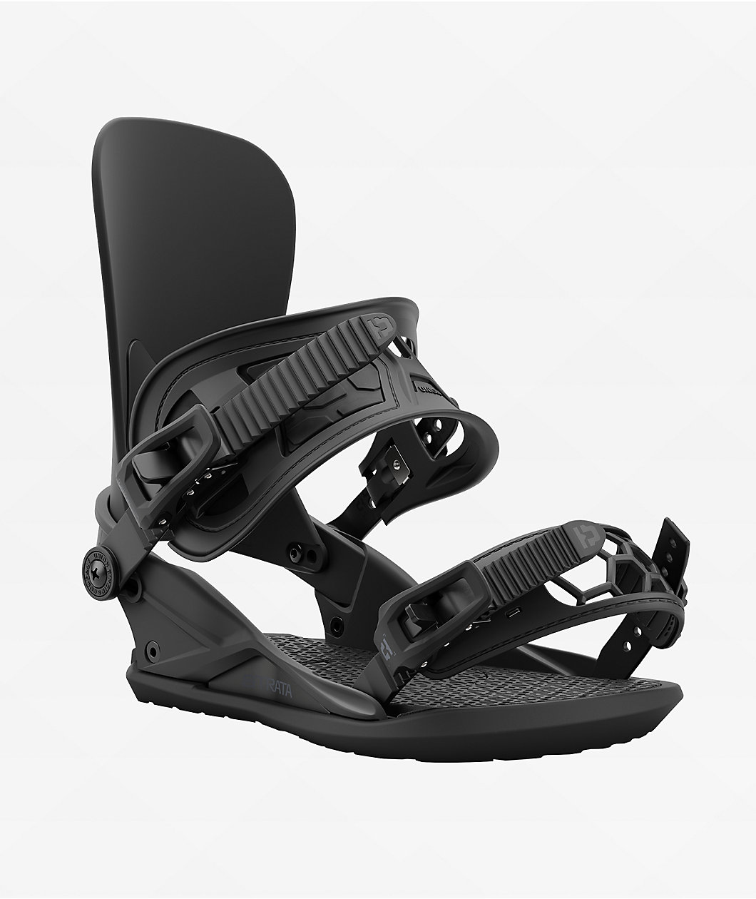 Union Strata Black Snowboard Bindings 2025