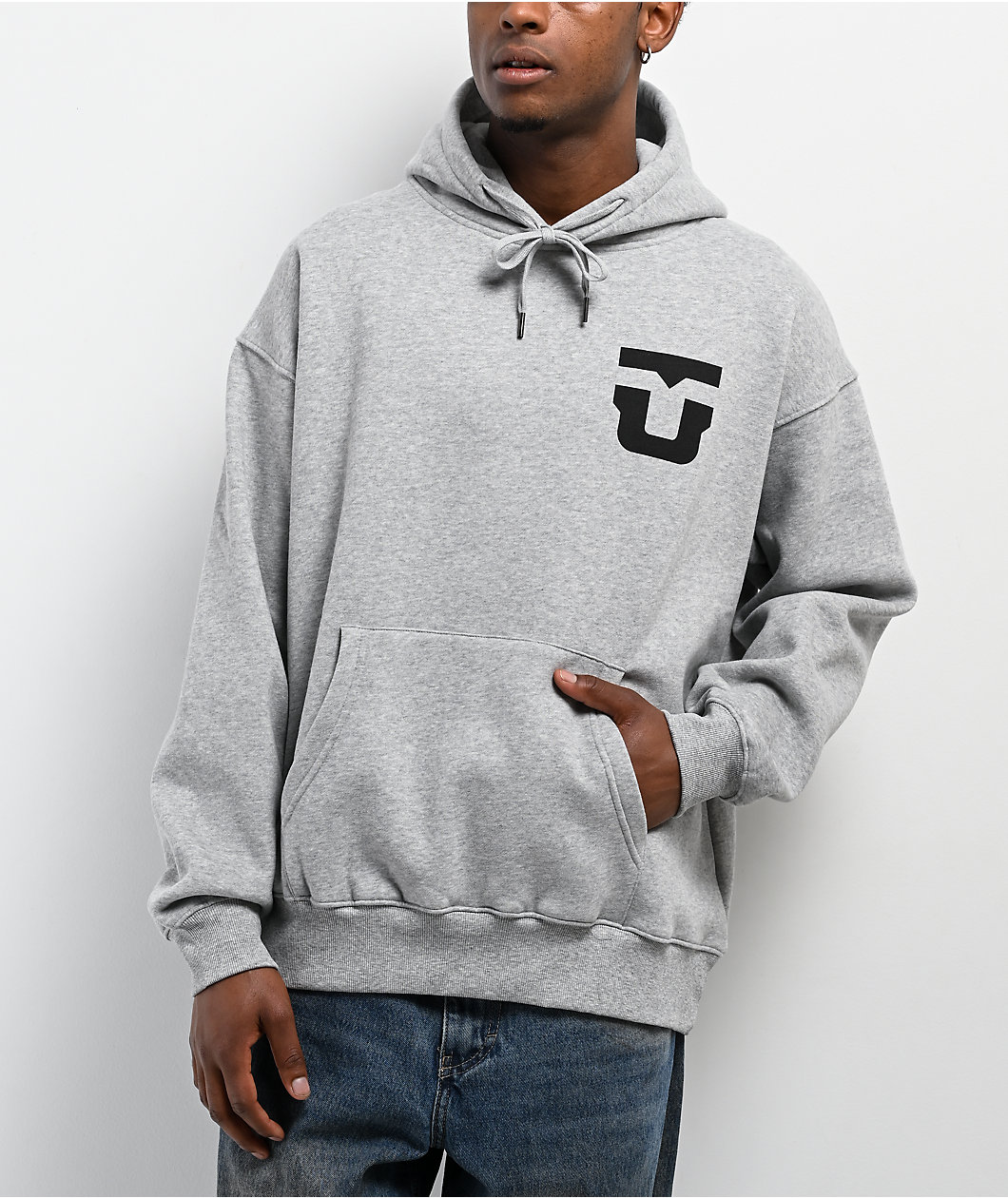 Union Team Heather Grey Hoodie