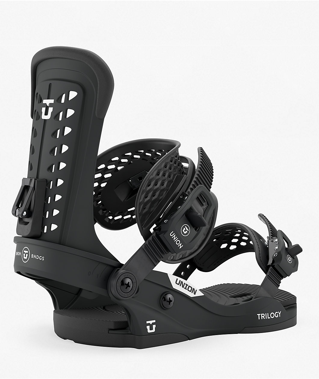 Union Trilogy Classic Black Snowboard Bindings 2027