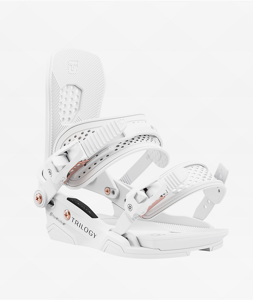 Union Women's Trilogy White Snowboard Bindings 2025