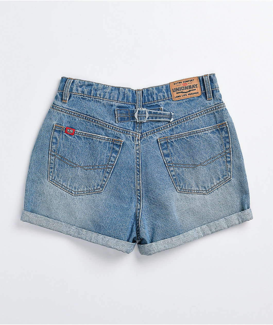 Unionbay Back Tab Medium Wash Denim Shorts