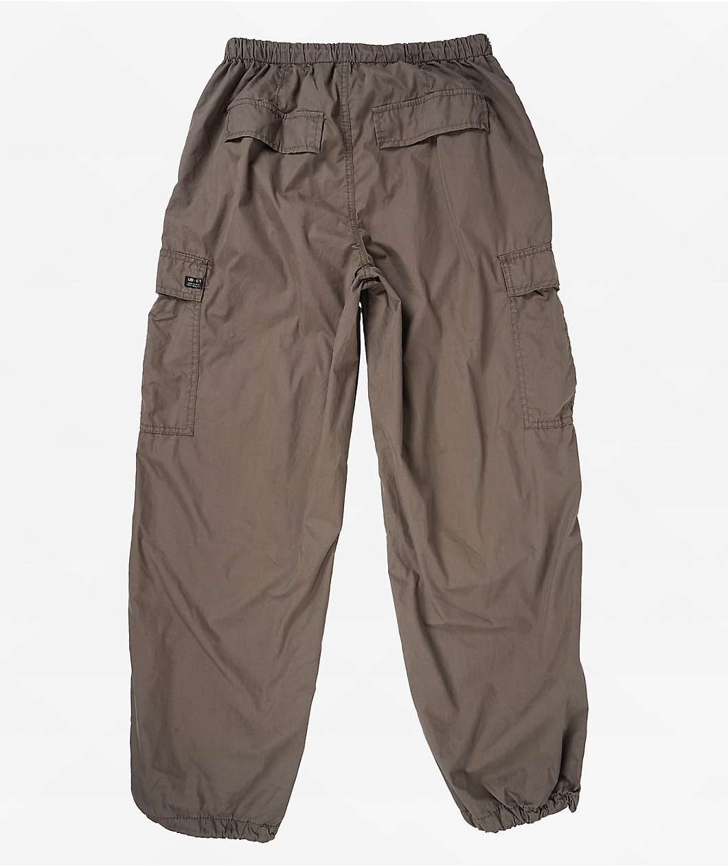 Unionbay Logan Grey Peached Cargo Parachute Pants