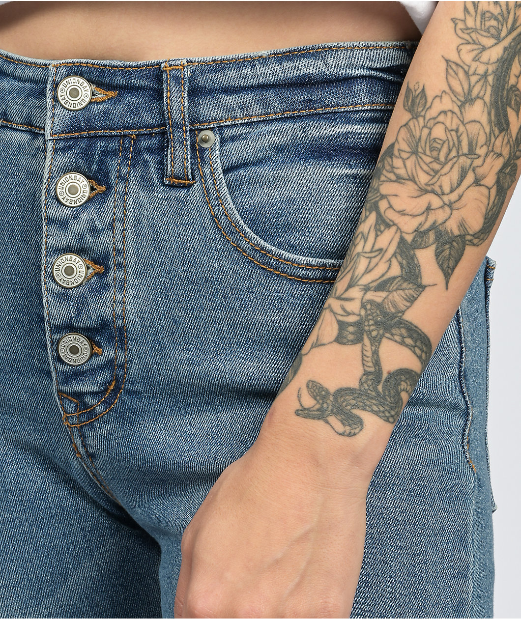 Unionbay Zadie Blue High Rise Skinny Jeans