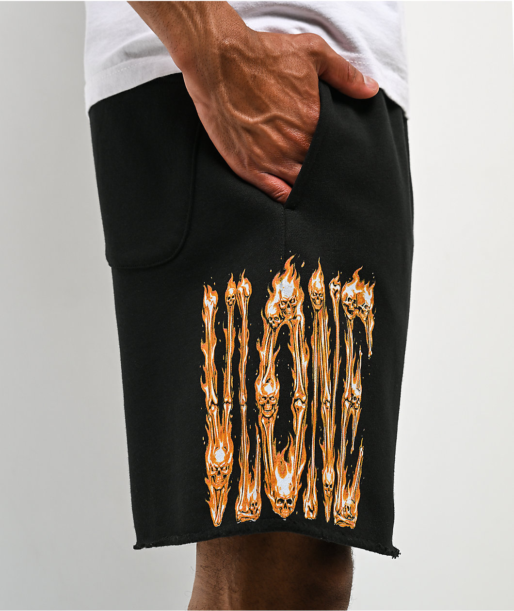 VLONE Black Sweat Shorts