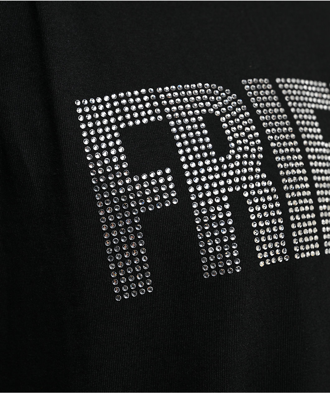 VLONE Friends Rhinestone Black T-Shirt