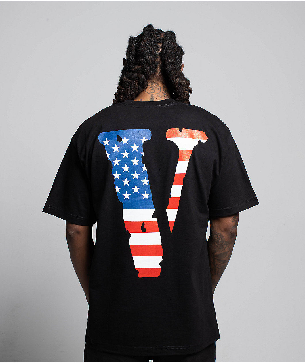 VLONE Friends USA Black T-Shirt
