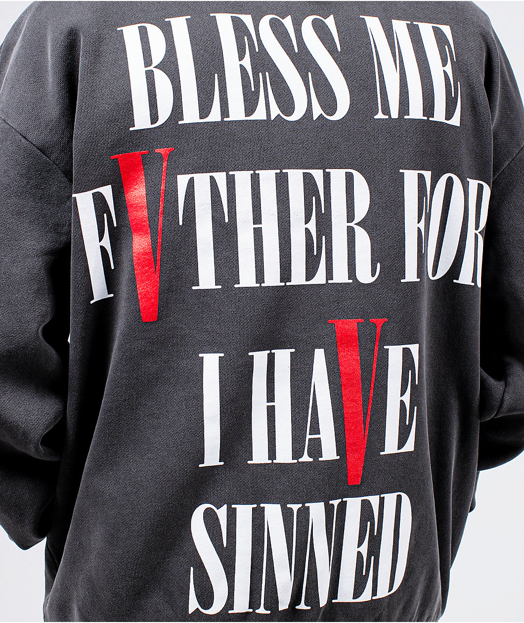 VLONE Sinned Charcoal Hoodie